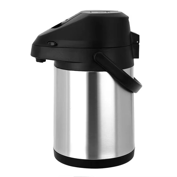 Termo Bomba Presión 2.5 Litros Acero Inox Terere Mate Café