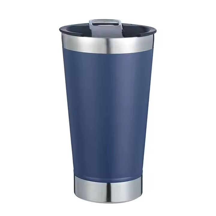 Taza Térmica, Tapa Y Abrebotellas Para Cerveza, Café, Acero