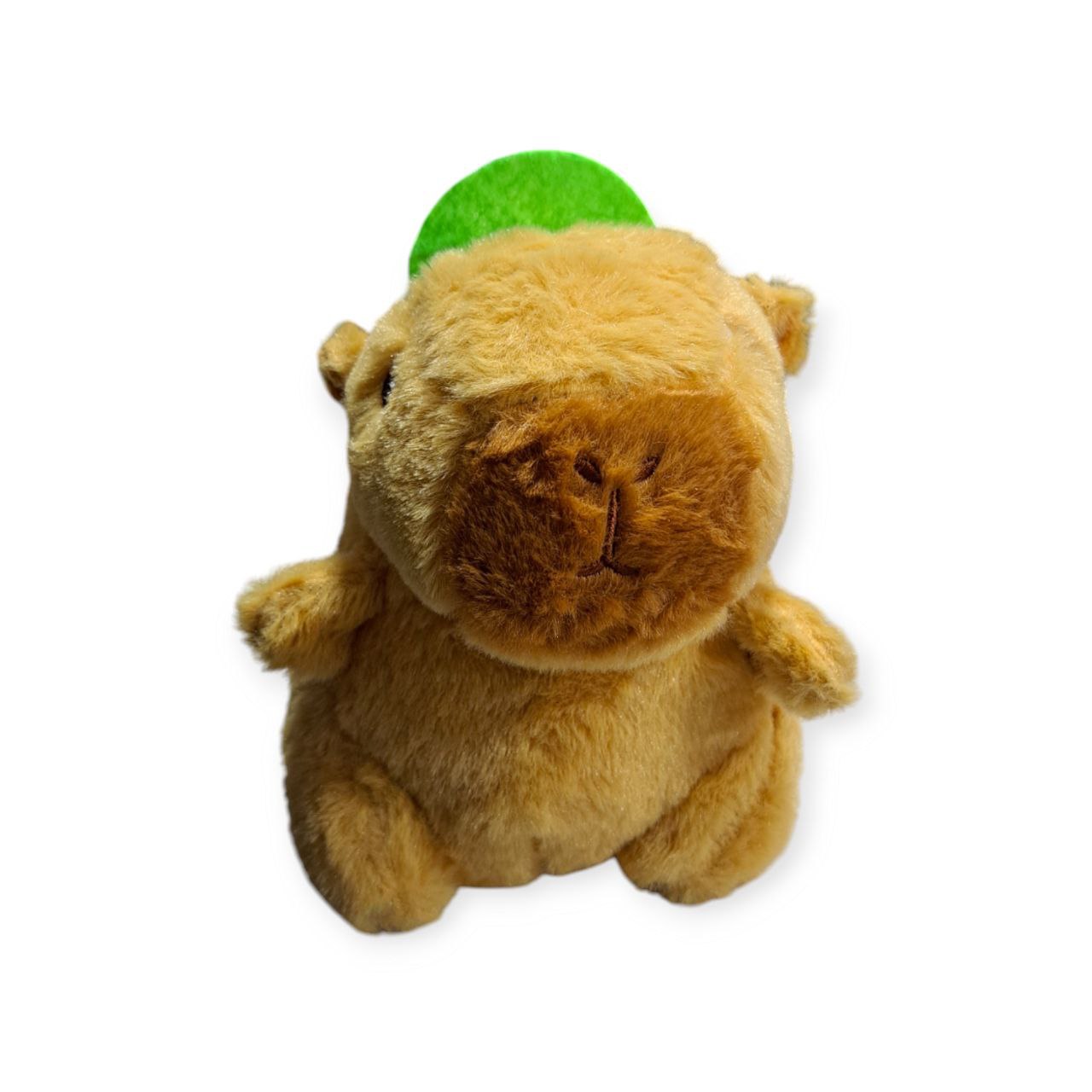 Peluche Capybara Carpincho Importado Suave 20cm Y 23cm