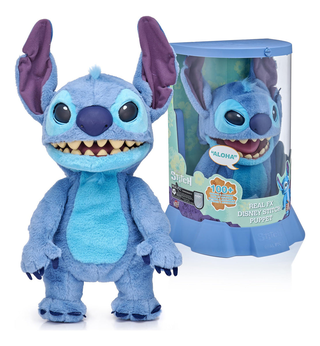 Peluche Animatronico Real Fx Disney Stitch Puppet Uau!