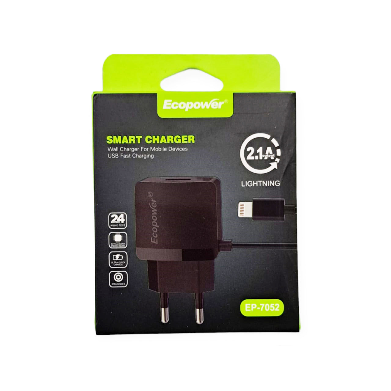 Cargador Pared Rapido Lightning 2.1a
