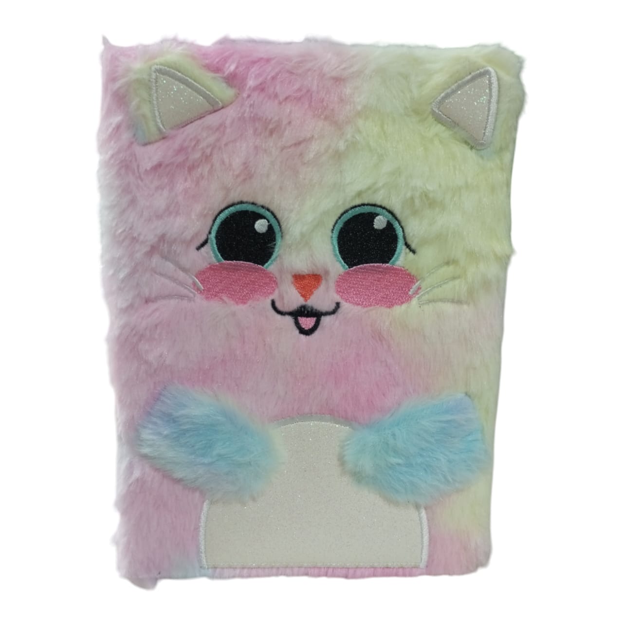 Cuaderno Infantil Tapa Dura Peluche Gatito