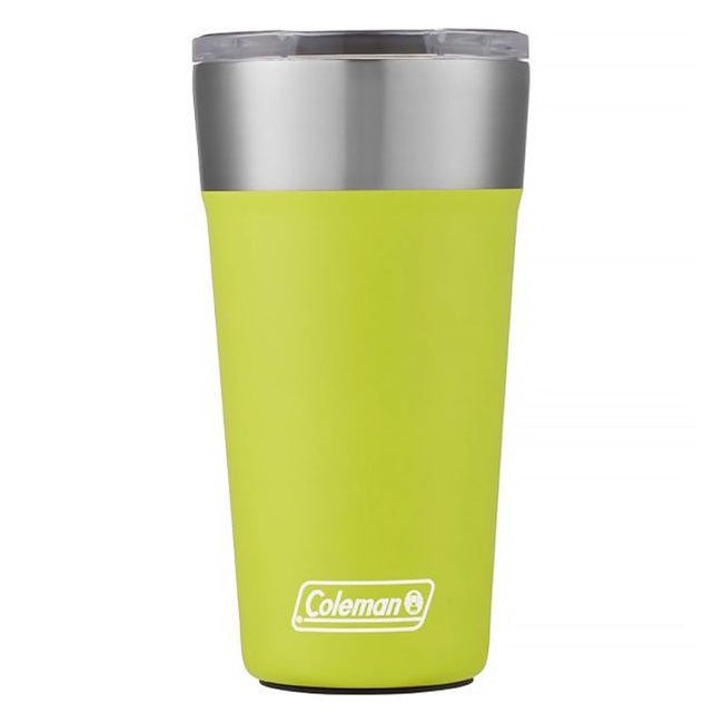 Vaso Termico Coleman Acero Inoxidable Brew 600 Ml Verde Fluo