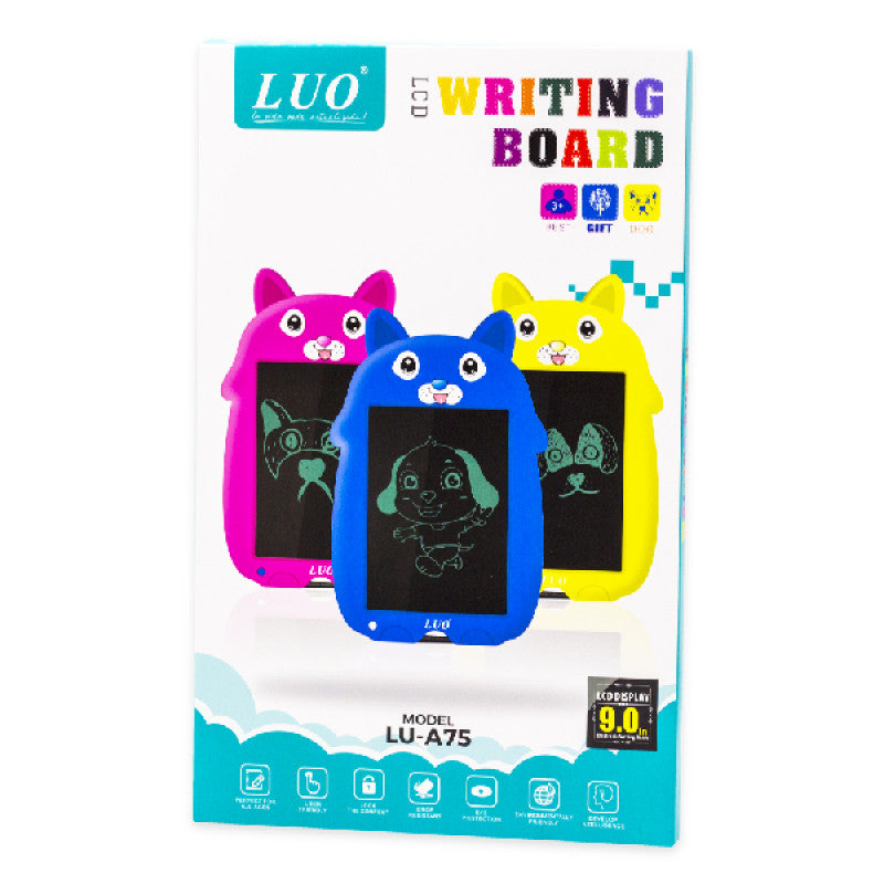 Pizarra Led Magica Tablet Infantil Borra 1 Click 9 Pulgadas