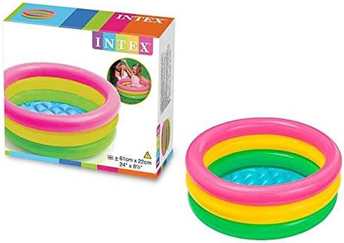 Piscina Inflable Infantil Intex Redonda Sunset Bebe 61x22 Cm