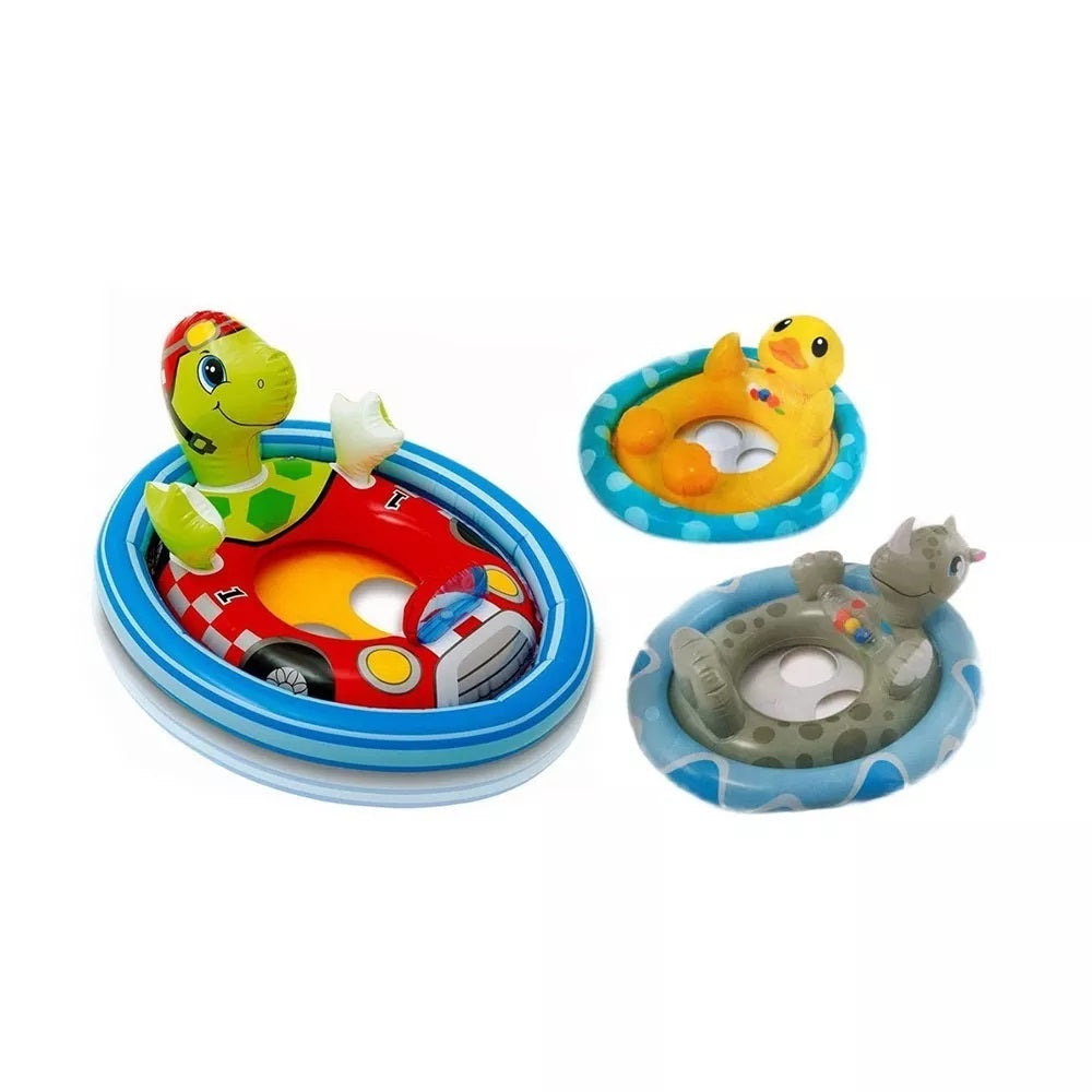 Mi Primer Flotador Intex Baby Bebe Boat Bote Ducky Pato