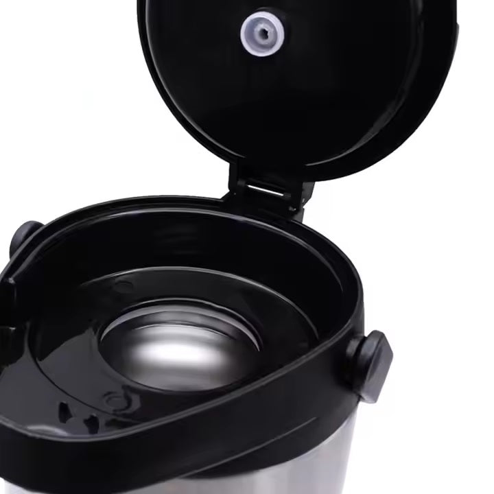 Termo Bomba Presión 2.5 Litros Acero Inox Terere Mate Café