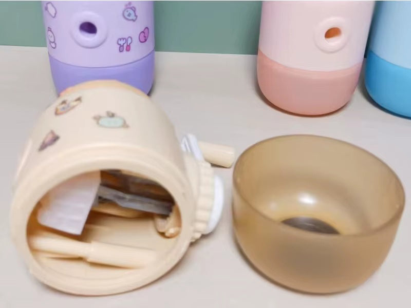 Sacapuntas Escritorio Capybara 3d Kawaii Manivela Manija