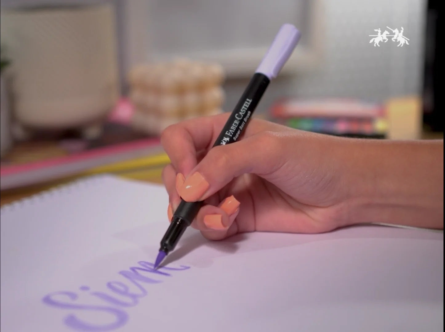 Set Fibras Faber Castell Supersoft Brush Punta Pincel X50