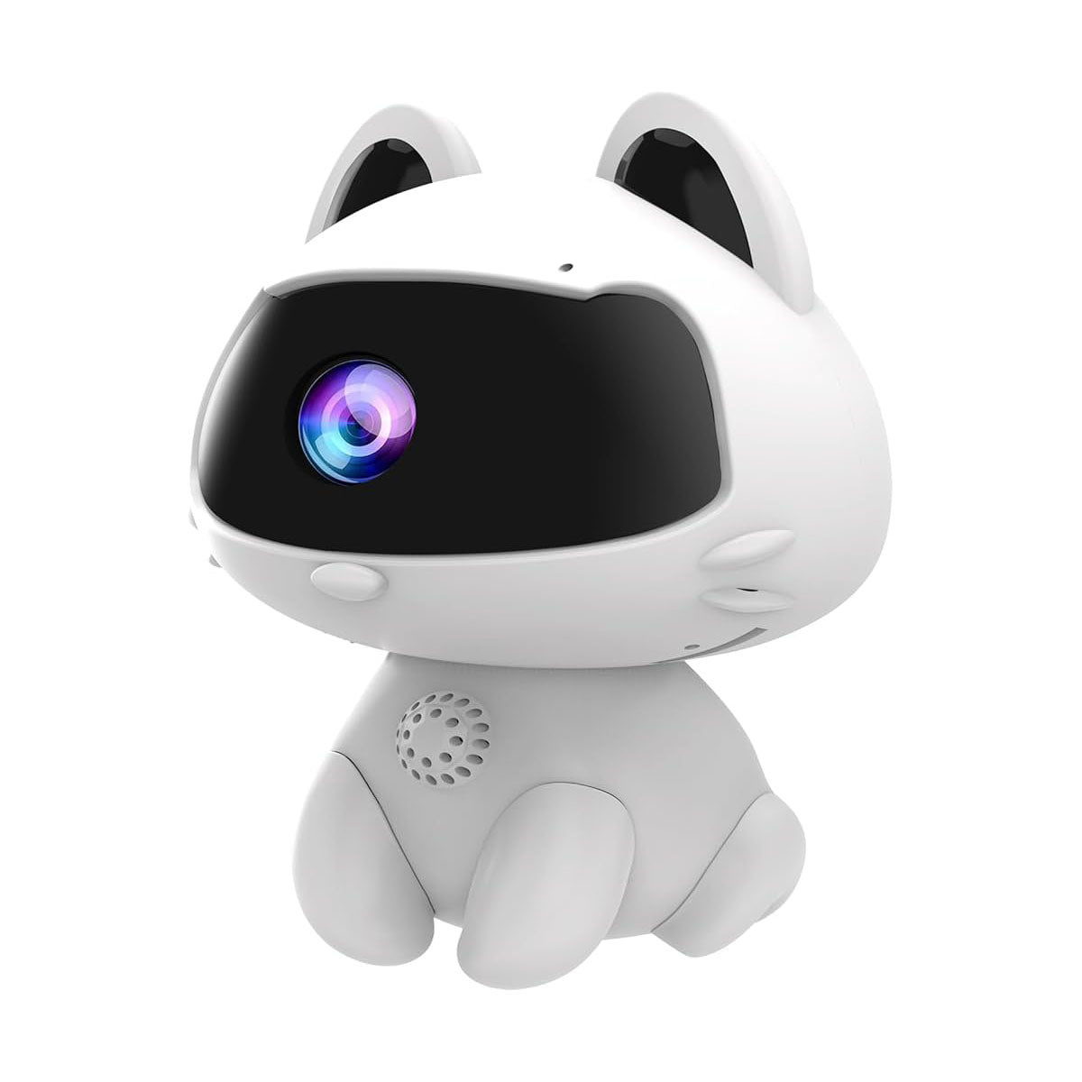 Mini Camara Wifi Diseño Gatito Infantil Control Seguridad