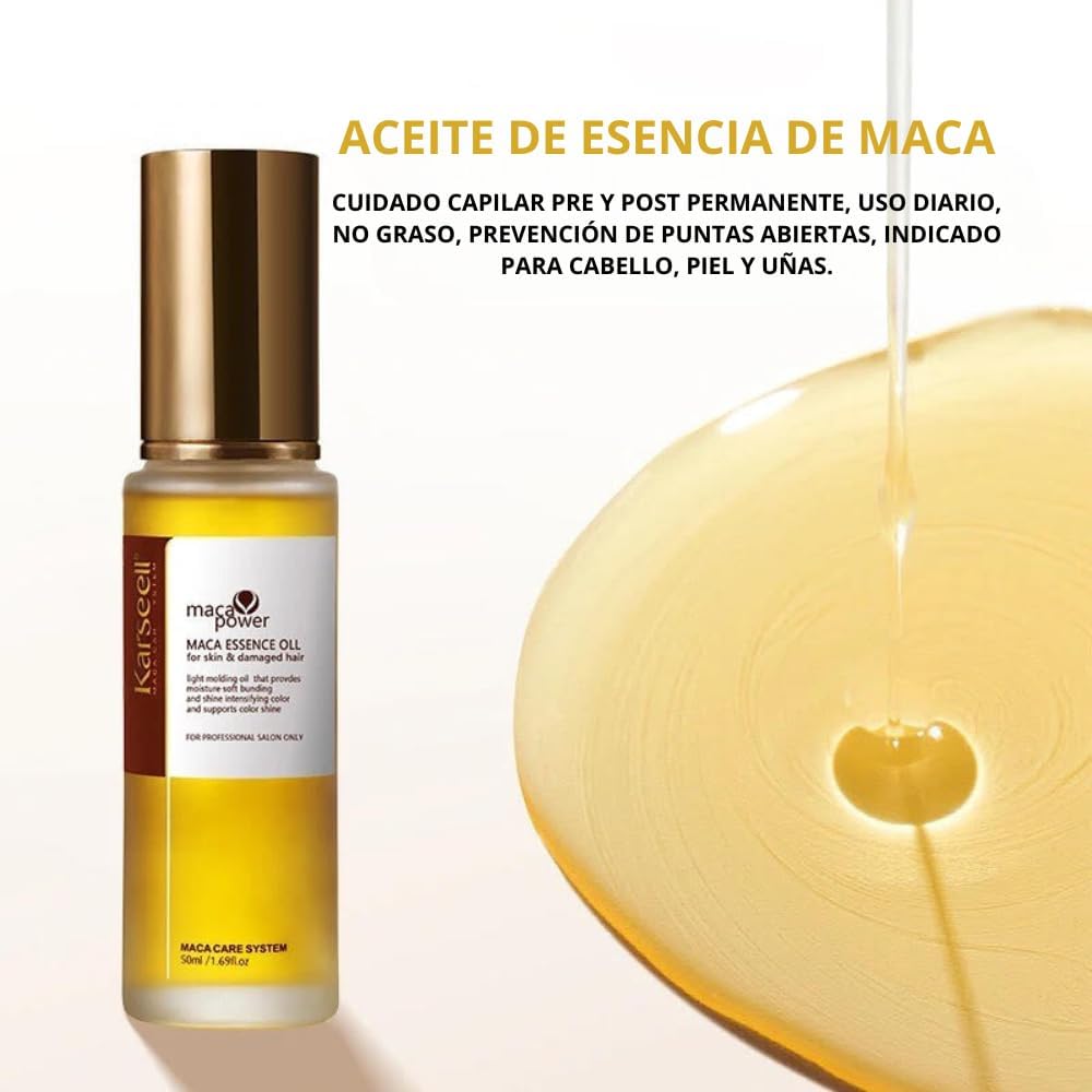 Óleo Aceite Karseell Regenerador De Puntas Abiertas Original