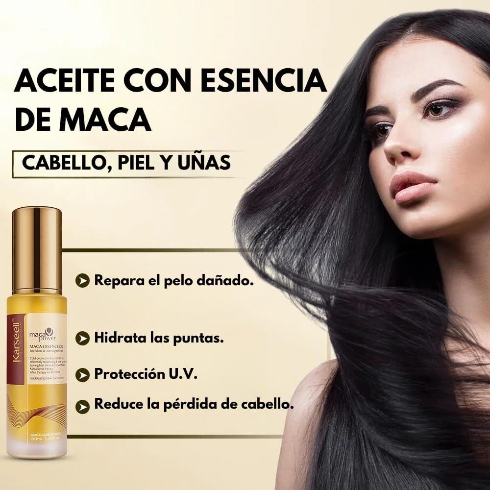 Óleo Aceite Karseell Regenerador De Puntas Abiertas Original