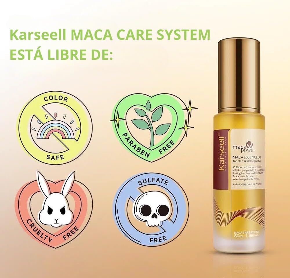 Óleo Aceite Karseell Regenerador De Puntas Abiertas Original