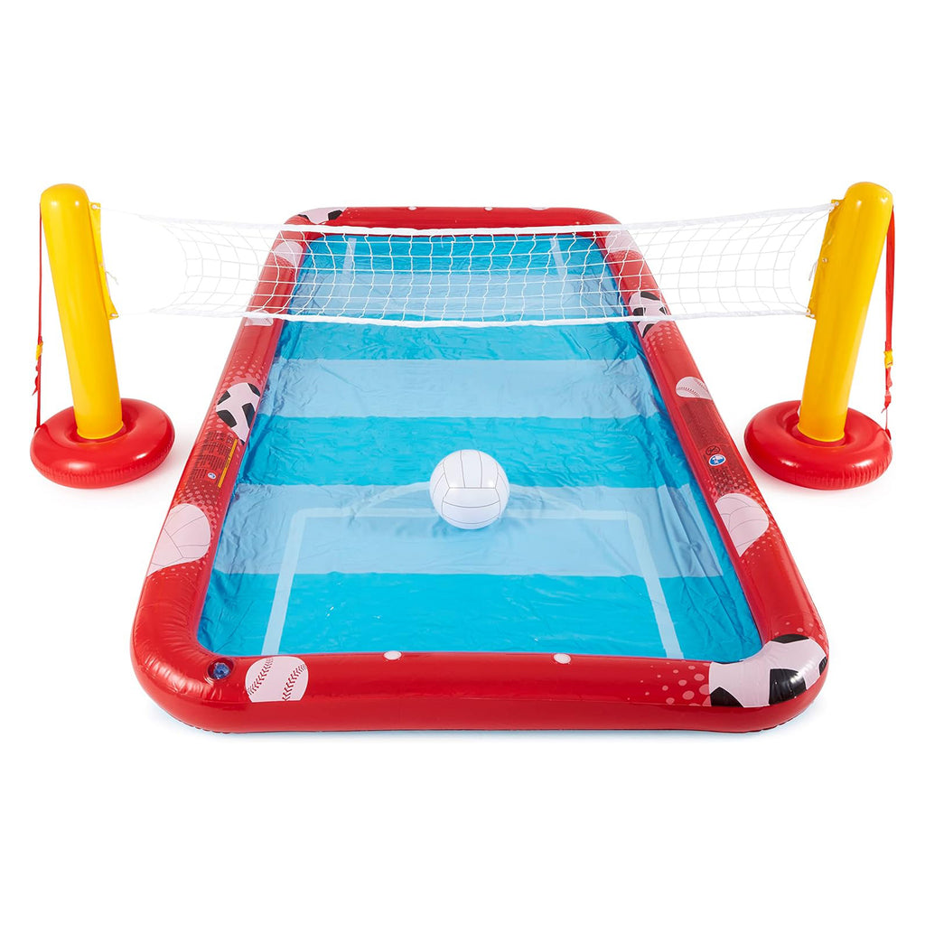 Playcenter Pileta Inflable Infantil Juegos Voley Futbol Beis