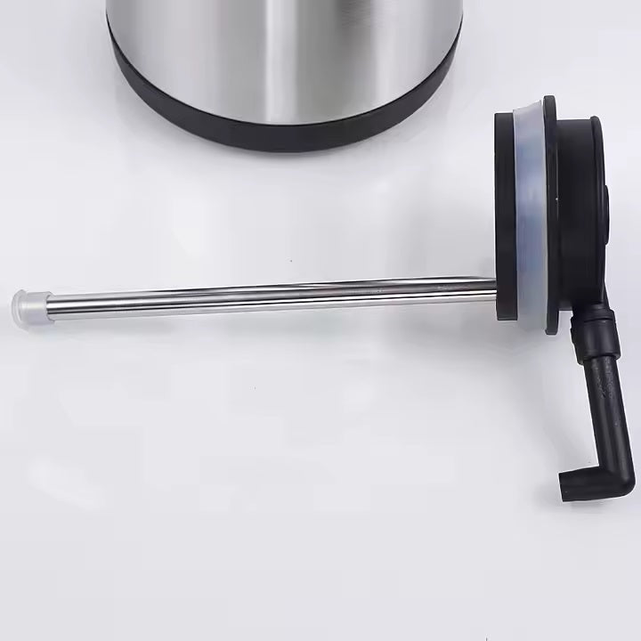 Termo Bomba Presión 2.5 Litros Acero Inox Terere Mate Café