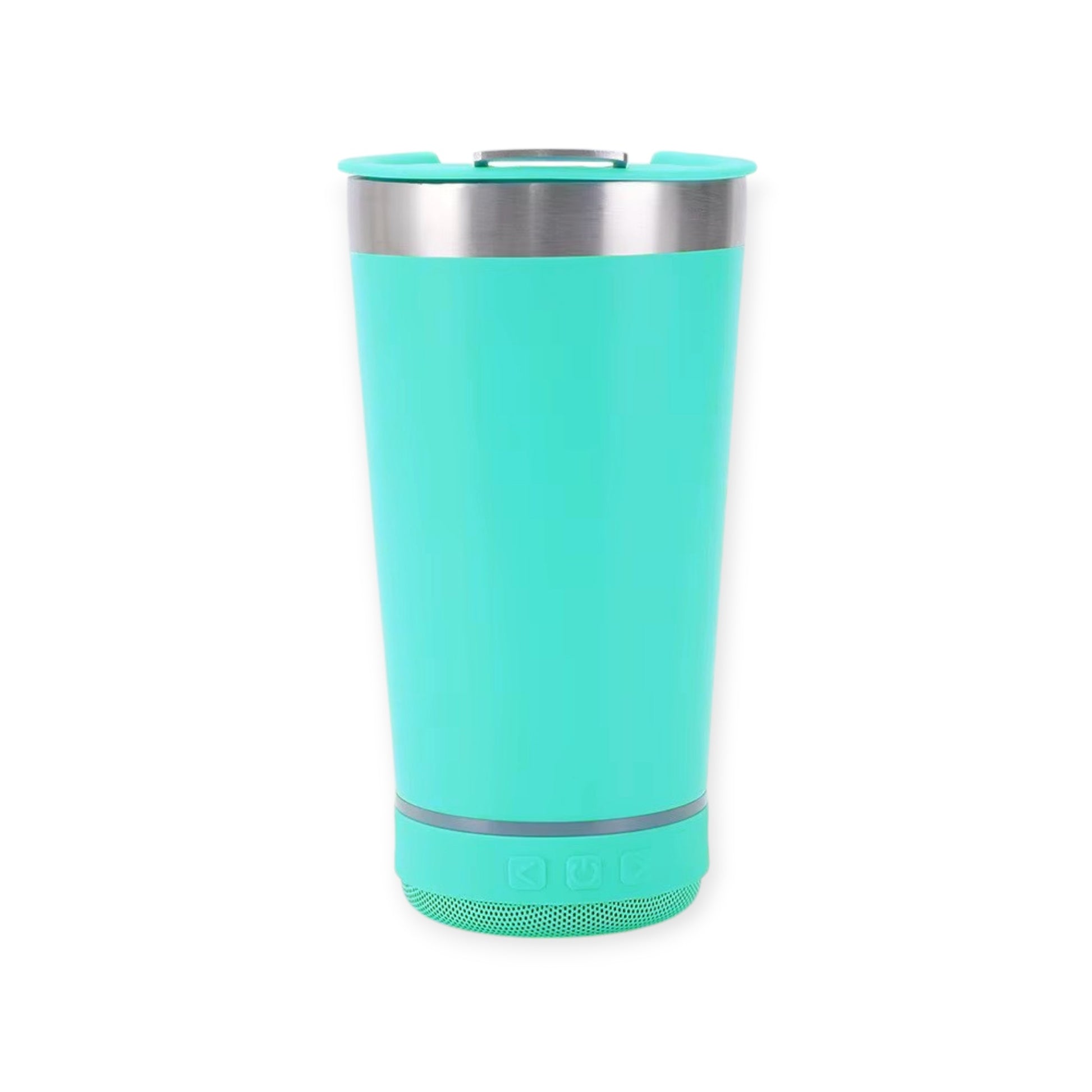 Vaso Térmico Parlante Bluetooth Luces Y Abre Botellas 473ml