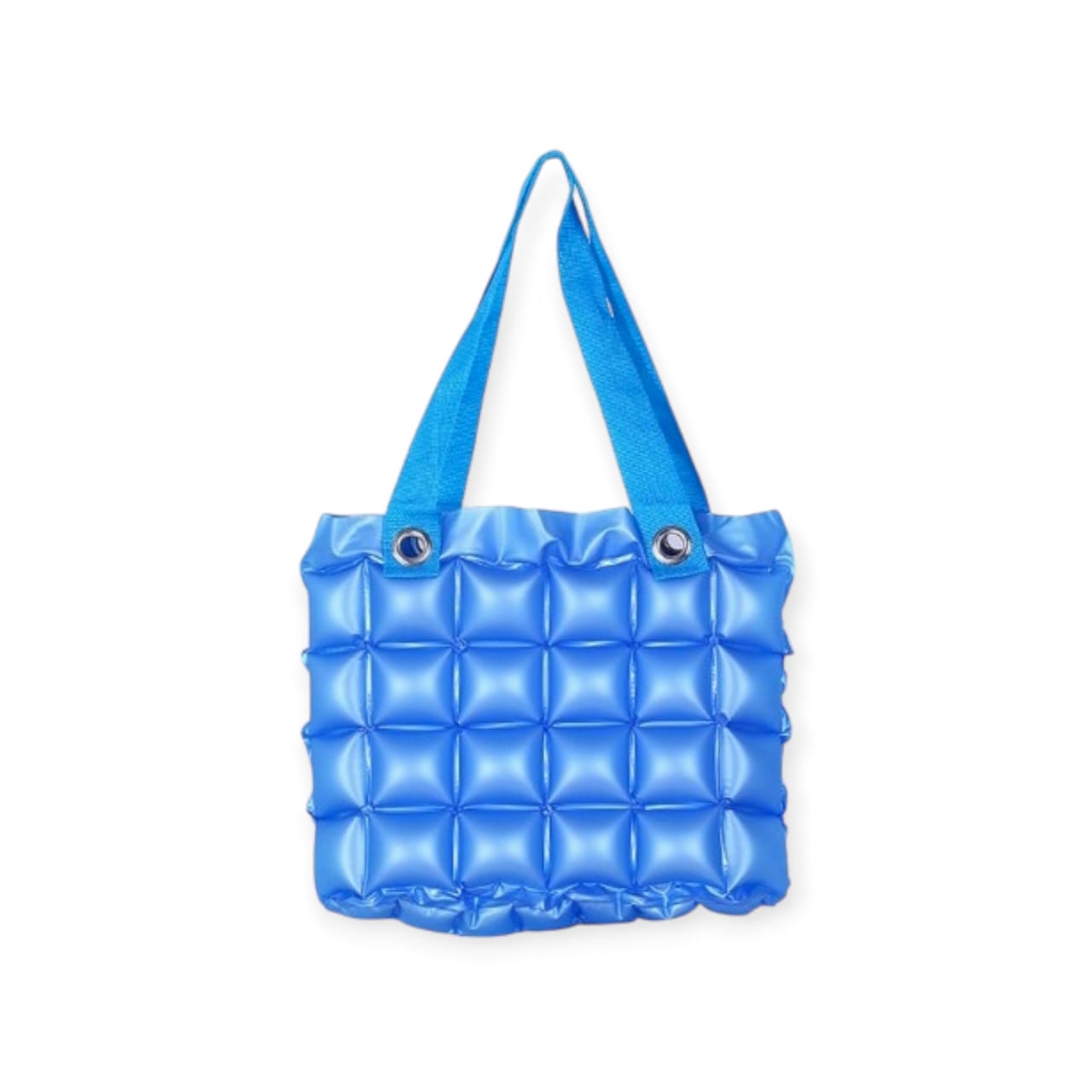 Bolso Playero Inflable Burbujas Pvc Impermeable