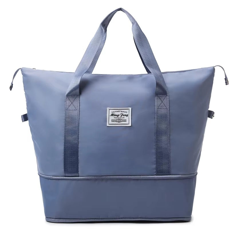 Bolso Plegable Impermeable De Mano Viaje Importado [0011666]