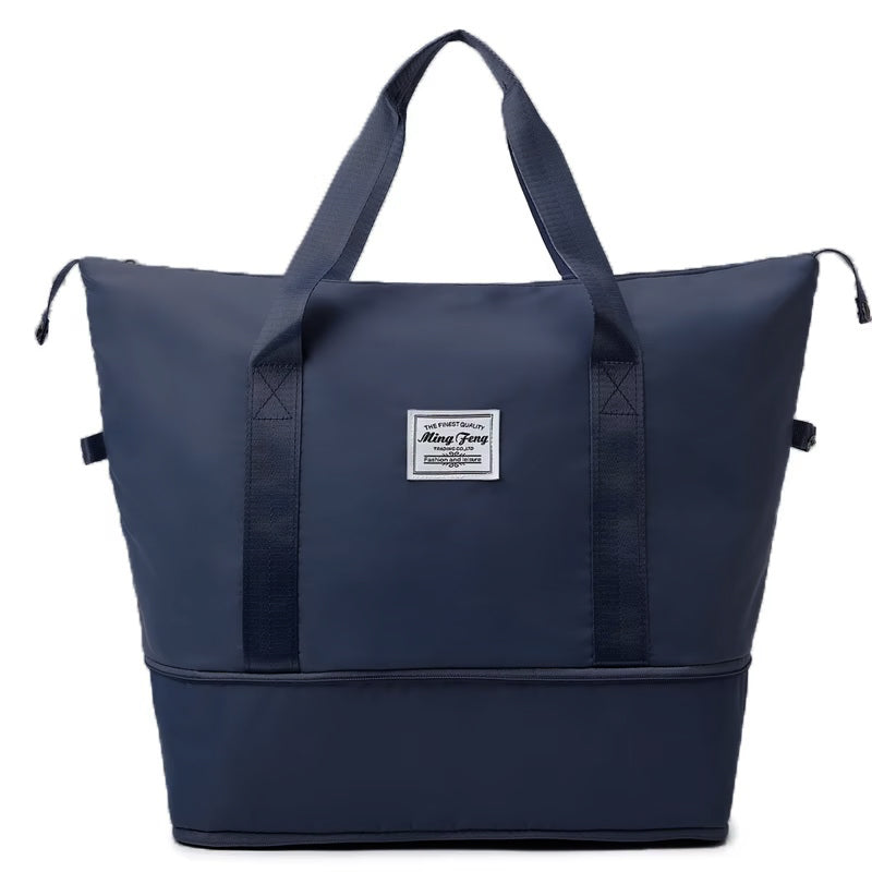 Bolso Plegable Impermeable De Mano Viaje Importado [0011666]