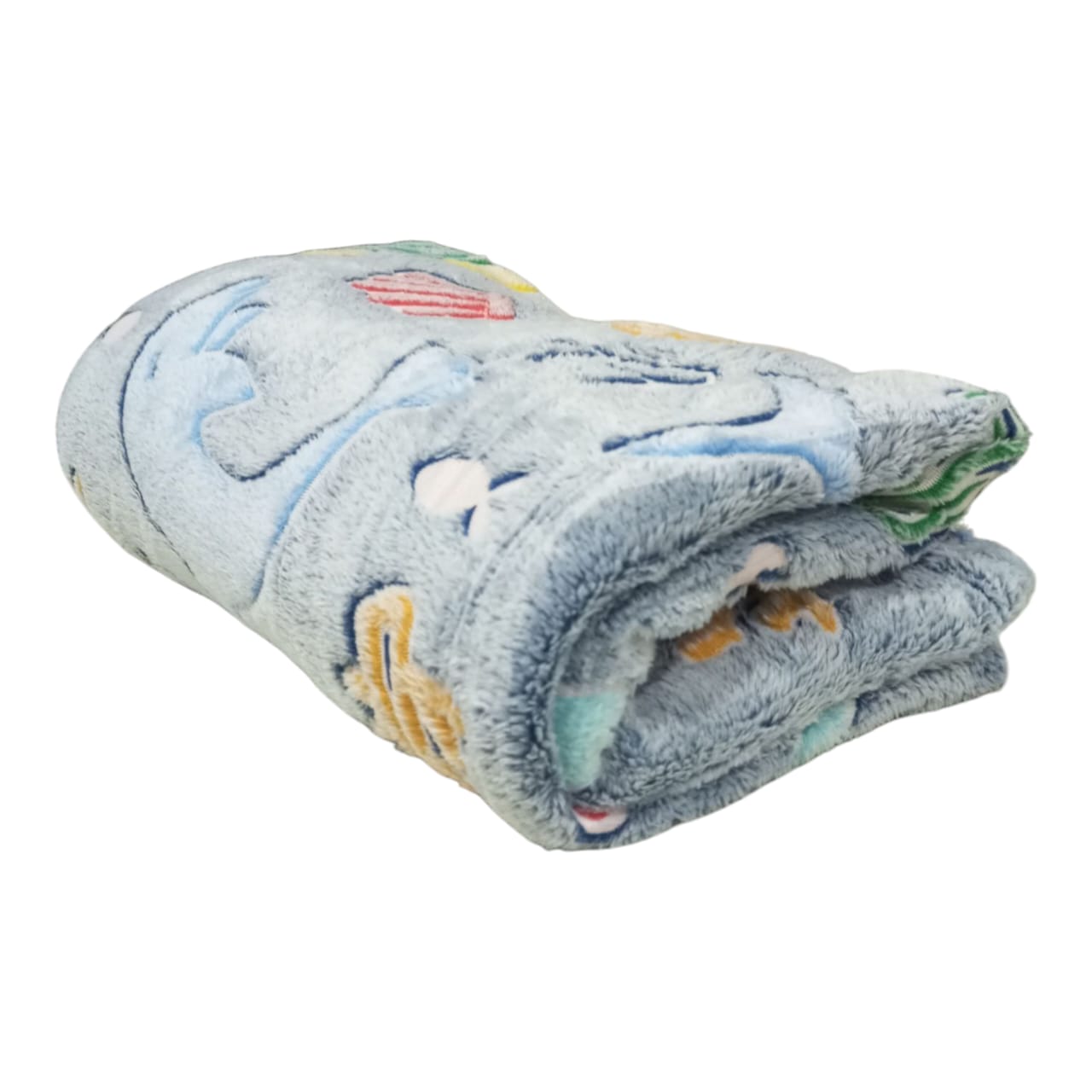 Frazada Manta Mágica Fluorescente Brilla Oscuro 1 1/2 Plaza