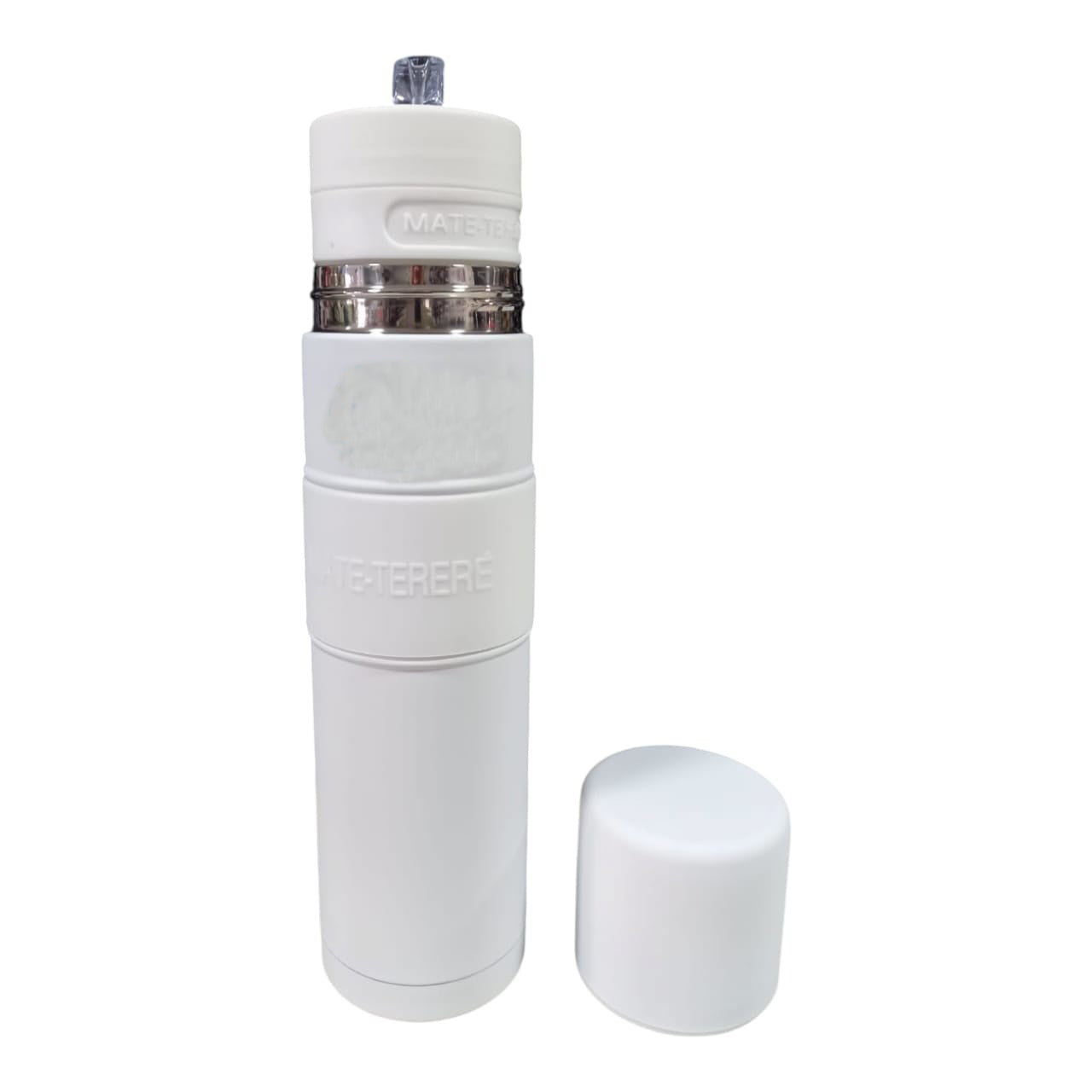 Termo Autocebante Mate Terere Listo Acero Inoxidable 750ml