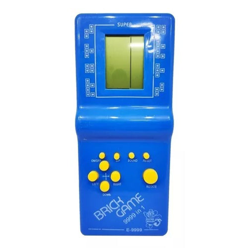 Juego Consola Brick Game Tetris Portatil 9999 In 1 Standard
