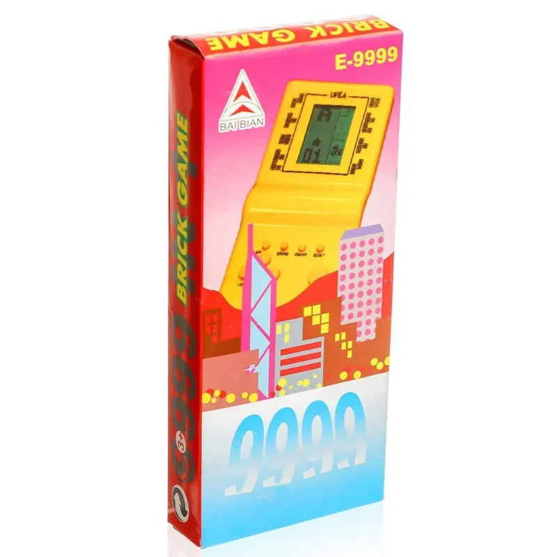 Juego Consola Brick Game Tetris Portatil 9999 In 1 Standard