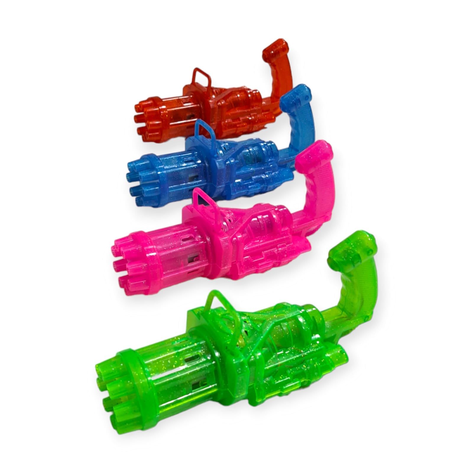 Burbujero Pistola Gun Electrica Automatica Pila Niños Tiktok