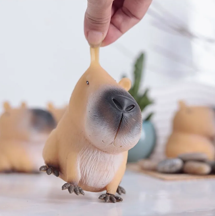 Squishy Animales Capybara Figuras Souvenirs Antiestres
