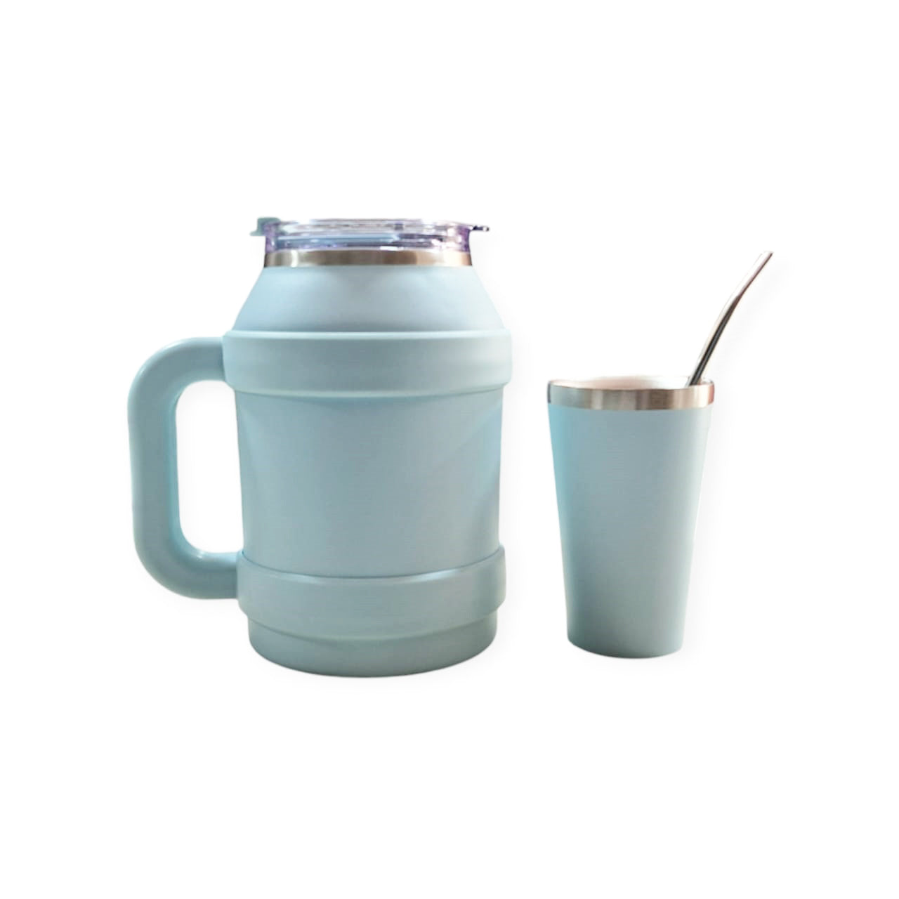 Termo Acero Inoxidable Terere Sorbete 1100ml Incluye Mate