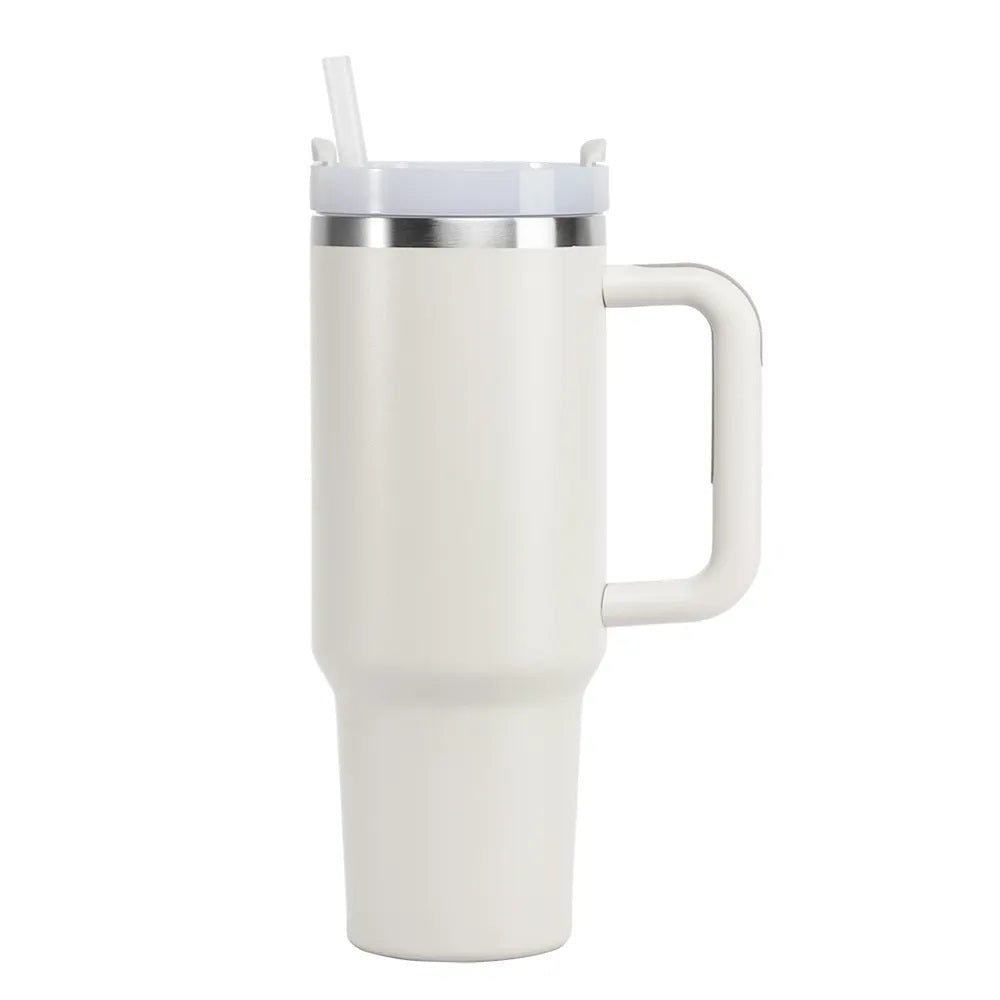 Vaso Termico Acero Inoxidable Manija Tapa Sorbete 1.2lts