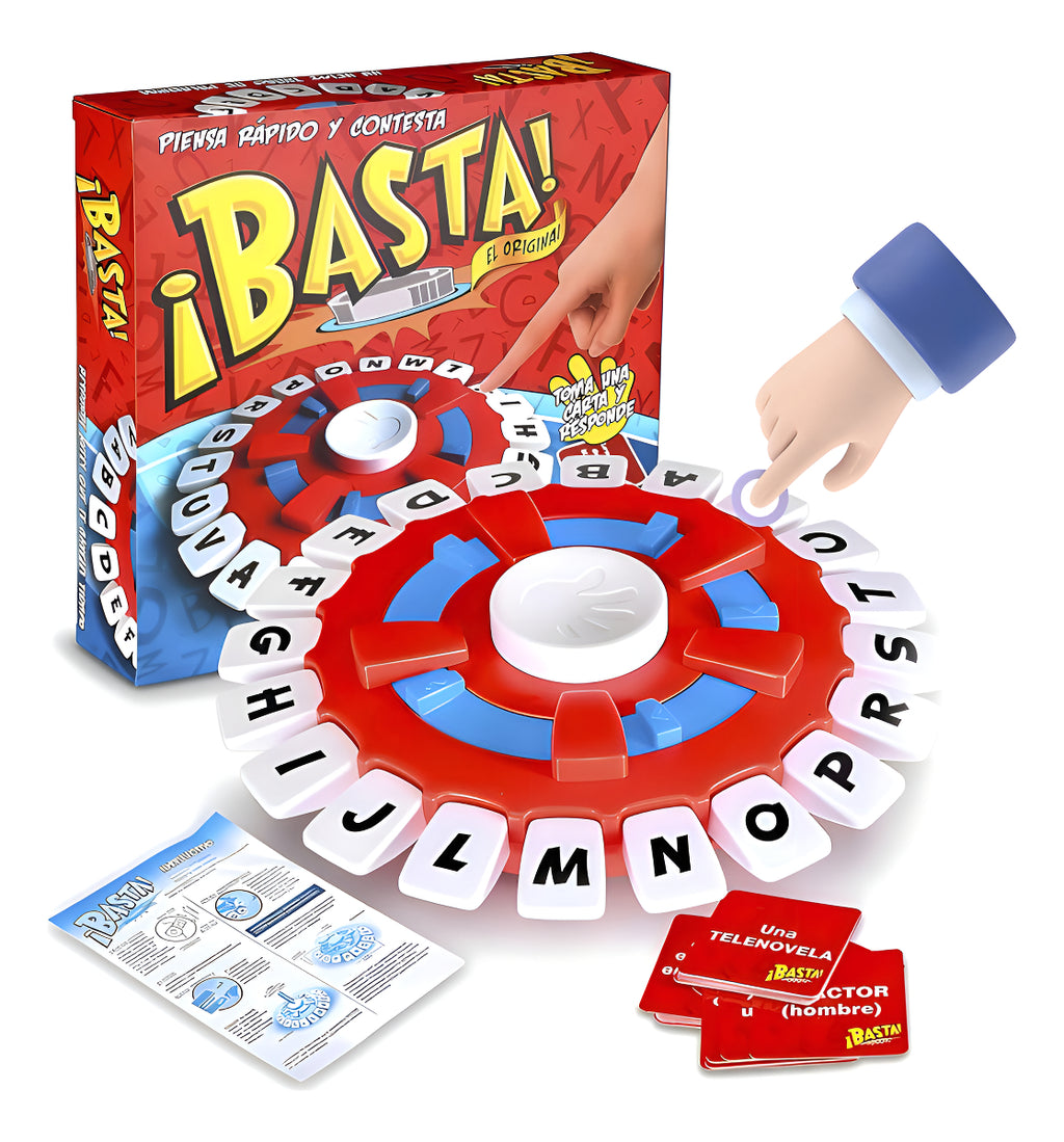 Basta It Juego De Mesa Español Piensa Rápido Y Contesta Jueg