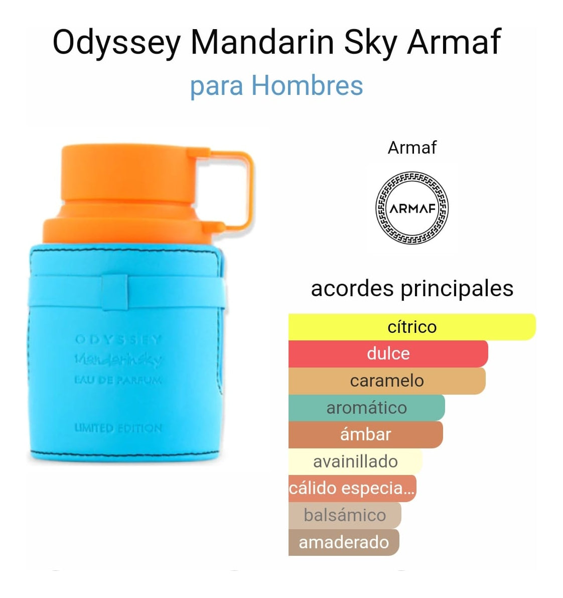 Perfume Armaf Odyssey Mandarin Sky Limited Edition Edp 100 ml