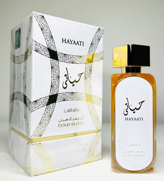 Perfume Lattafa Hayaati Gold Elixir Edp 100ml Unisex Arabe