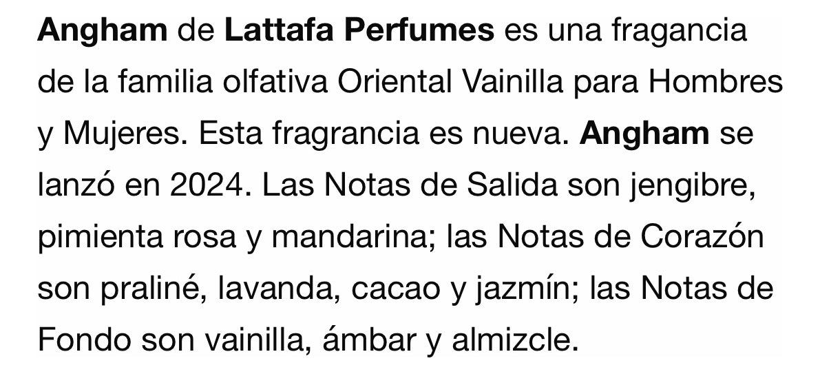 Lattafa Angham Edp 100ml