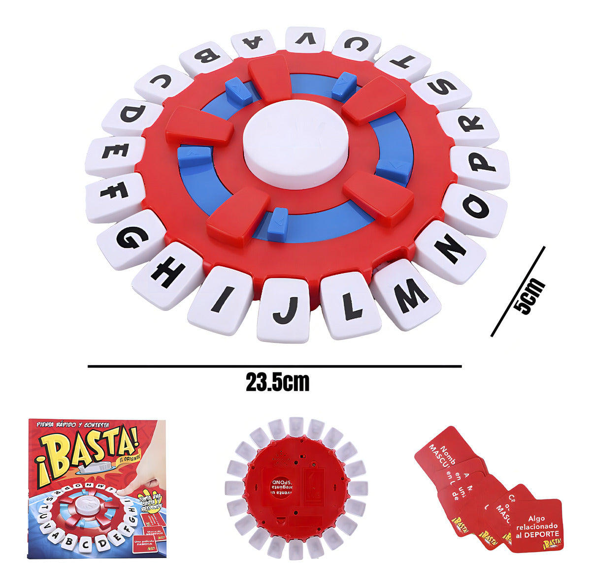 Basta It Juego De Mesa Español Piensa Rápido Y Contesta Jueg