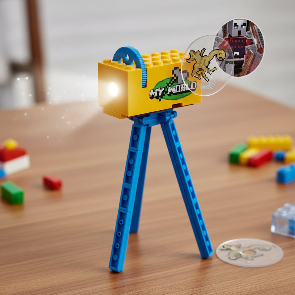 My World Minecraft Gt-129 621 Piezas Luz Colores Dinosaur