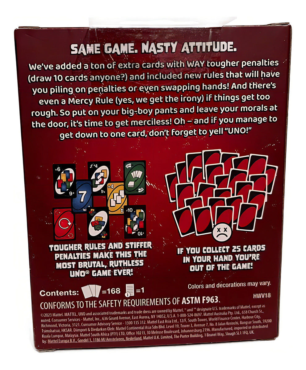 Cartas Uno No Mercy - Original