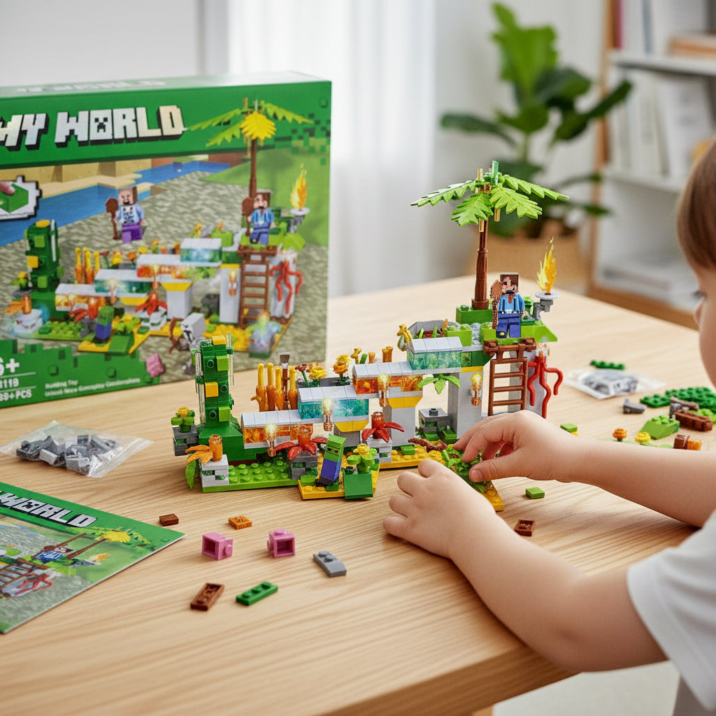 My World Minecraft Bloques Cod 44119 568 Piezas