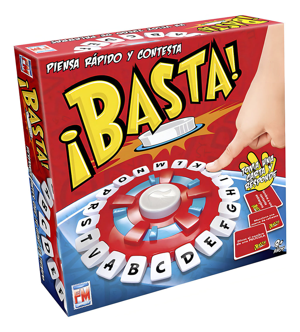 Basta It Juego De Mesa Español Piensa Rápido Y Contesta Jueg