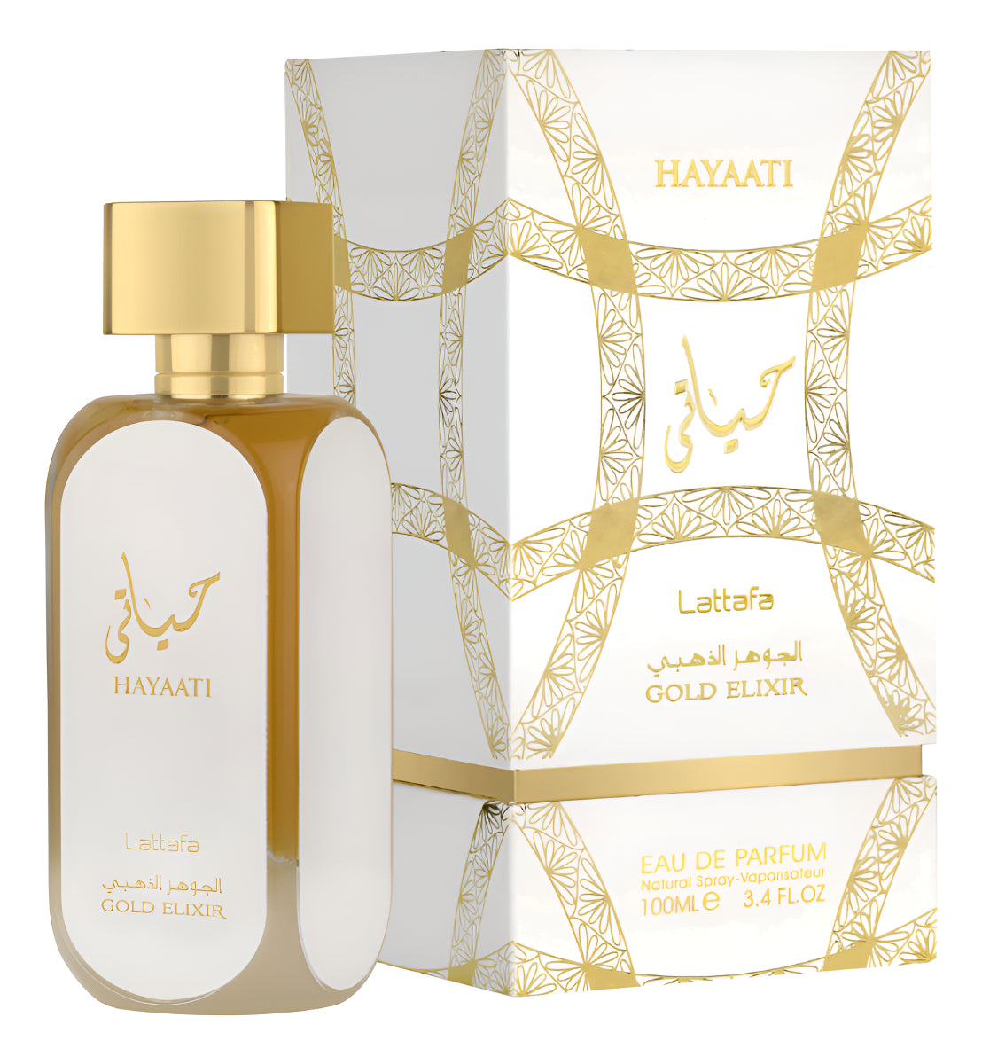 Perfume Lattafa Hayaati Gold Elixir Edp 100ml Unisex Arabe