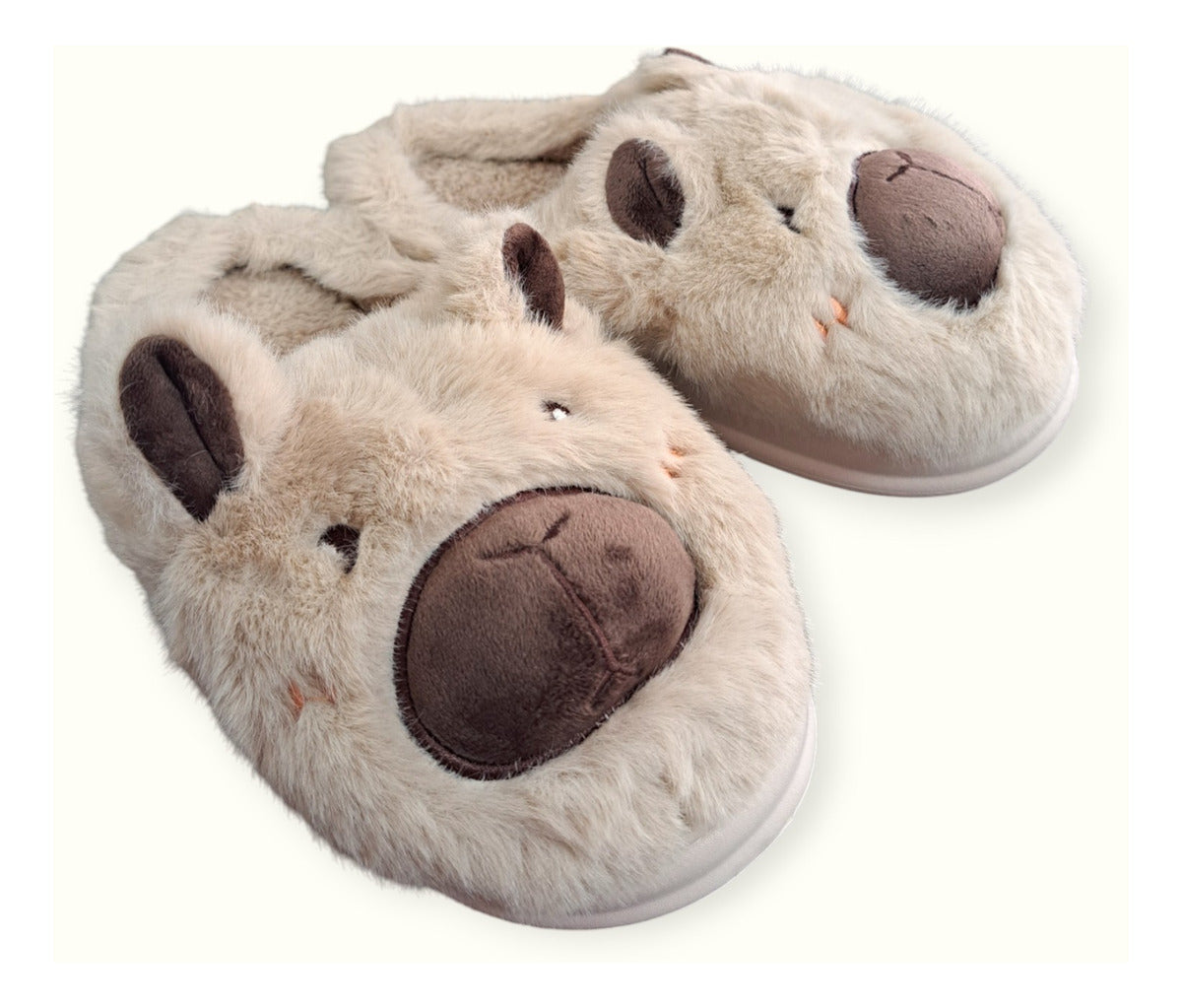 Pantufla De Capybara Carpincho Calidad Importada Kawaii