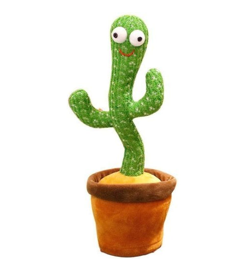 Juguete Cactus Bailarín Con Música Canta Baila Y Repite Voz