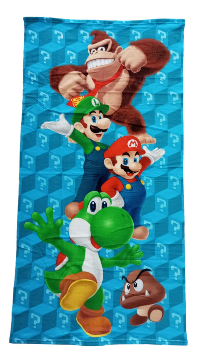Toallon Infantil Disney Marvel De Microfibra Premium 70x140