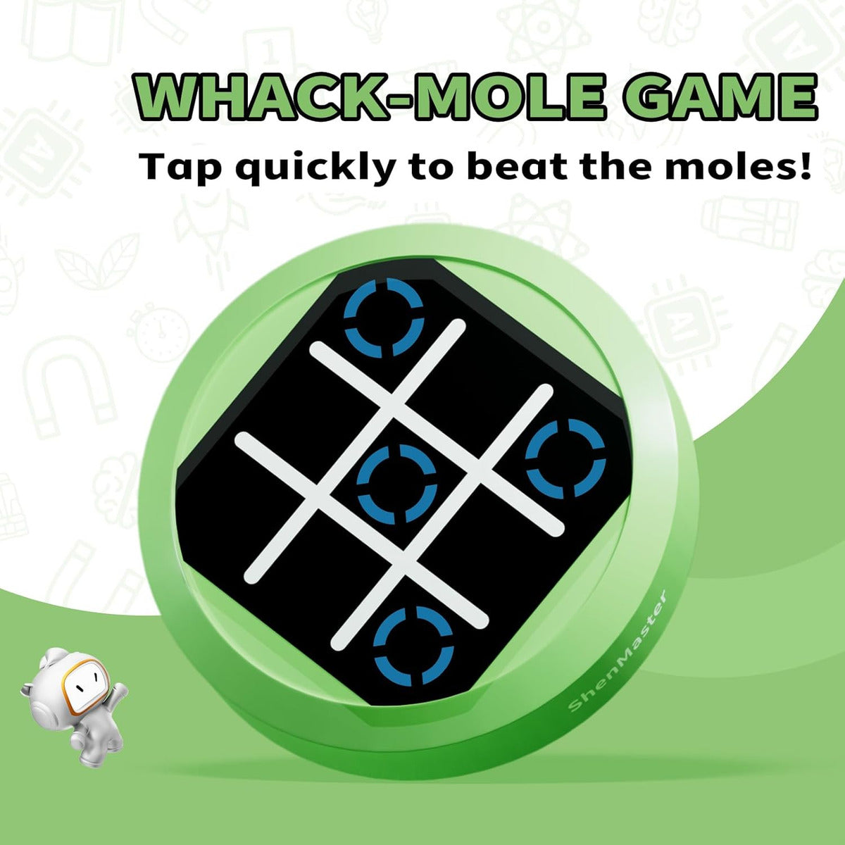 Juego Electrónico Consola Tateti Digital Atencion Memoria