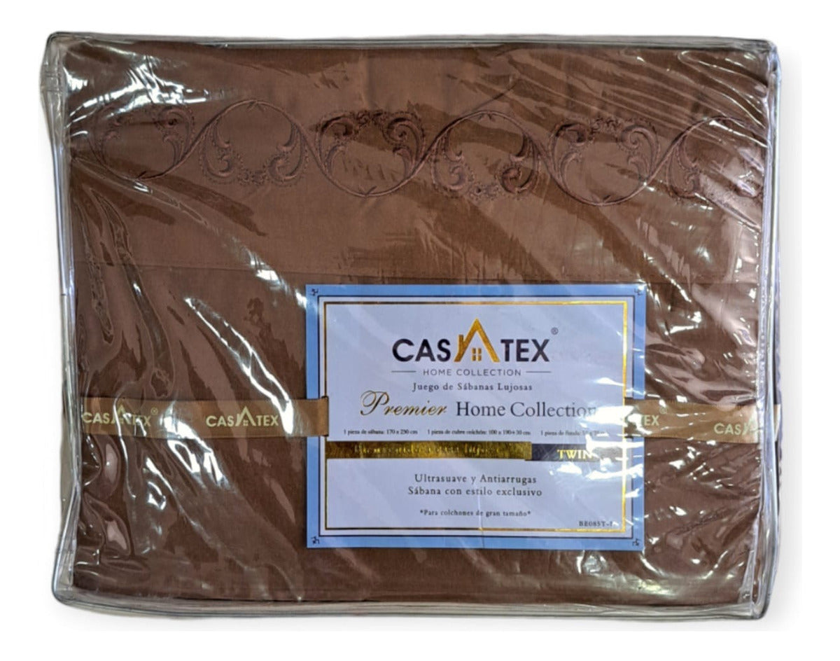 Juego De Sabanas Premium Twin Size 1 Plaza Y Media Casatex