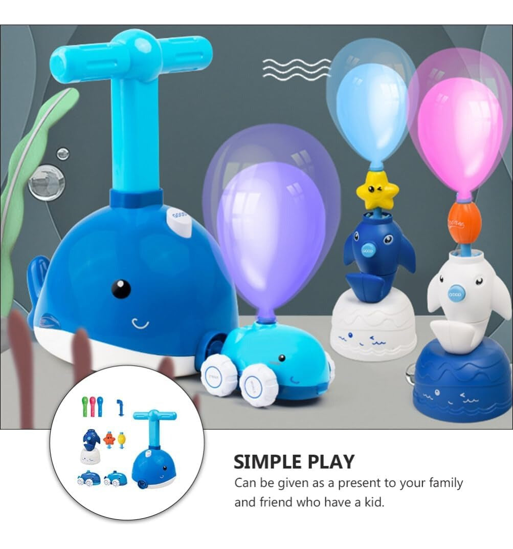 Dolphin Power Balloon Sea Launch Tower Lanzador Globos Jug