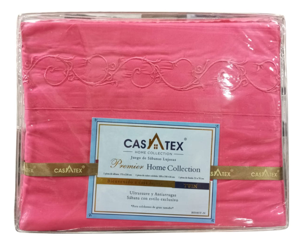 Juego De Sabanas Premium Twin Size 1 Plaza Y Media Casatex