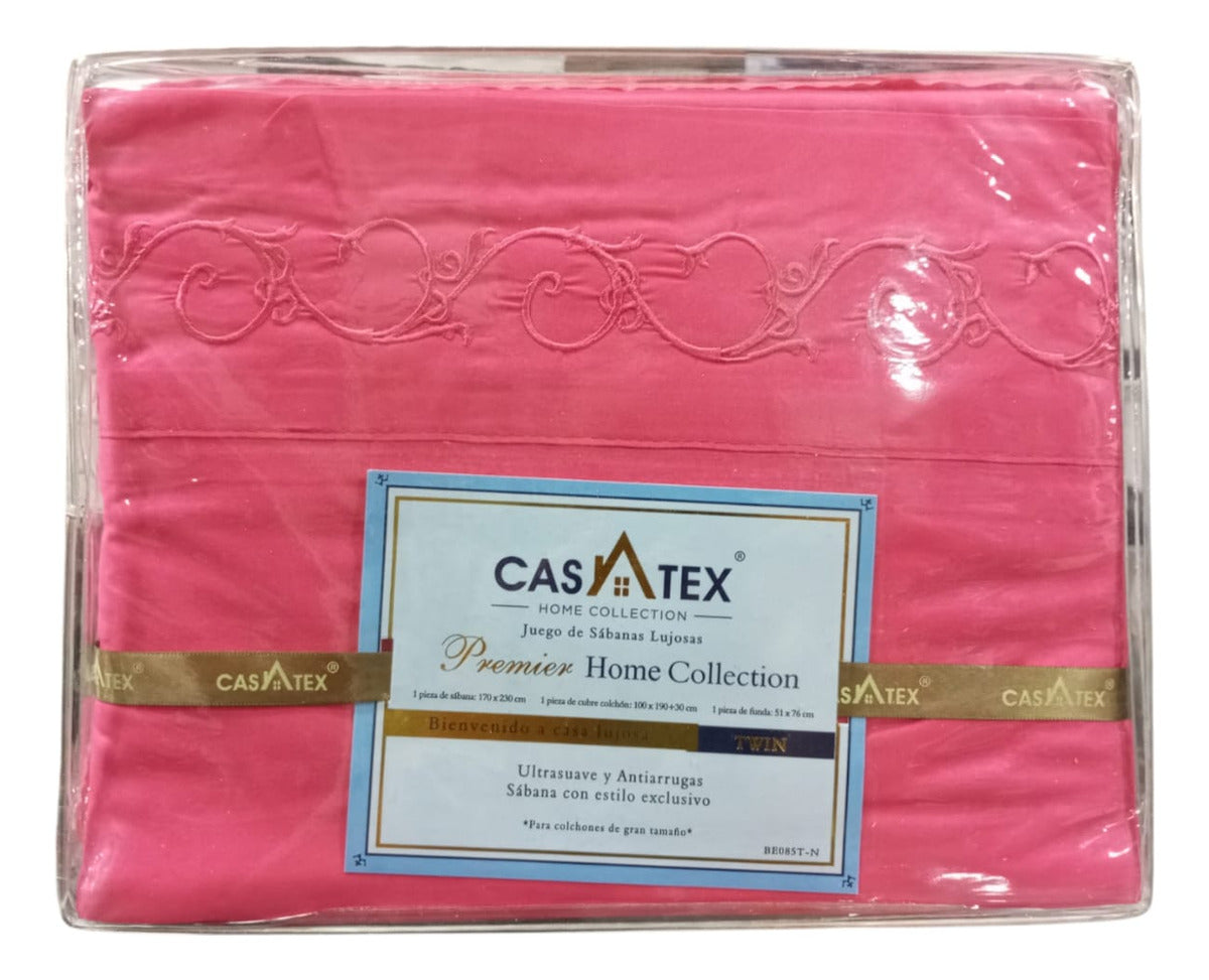 Juego De Sabanas Premium Twin Size 1 Plaza Y Media Casatex