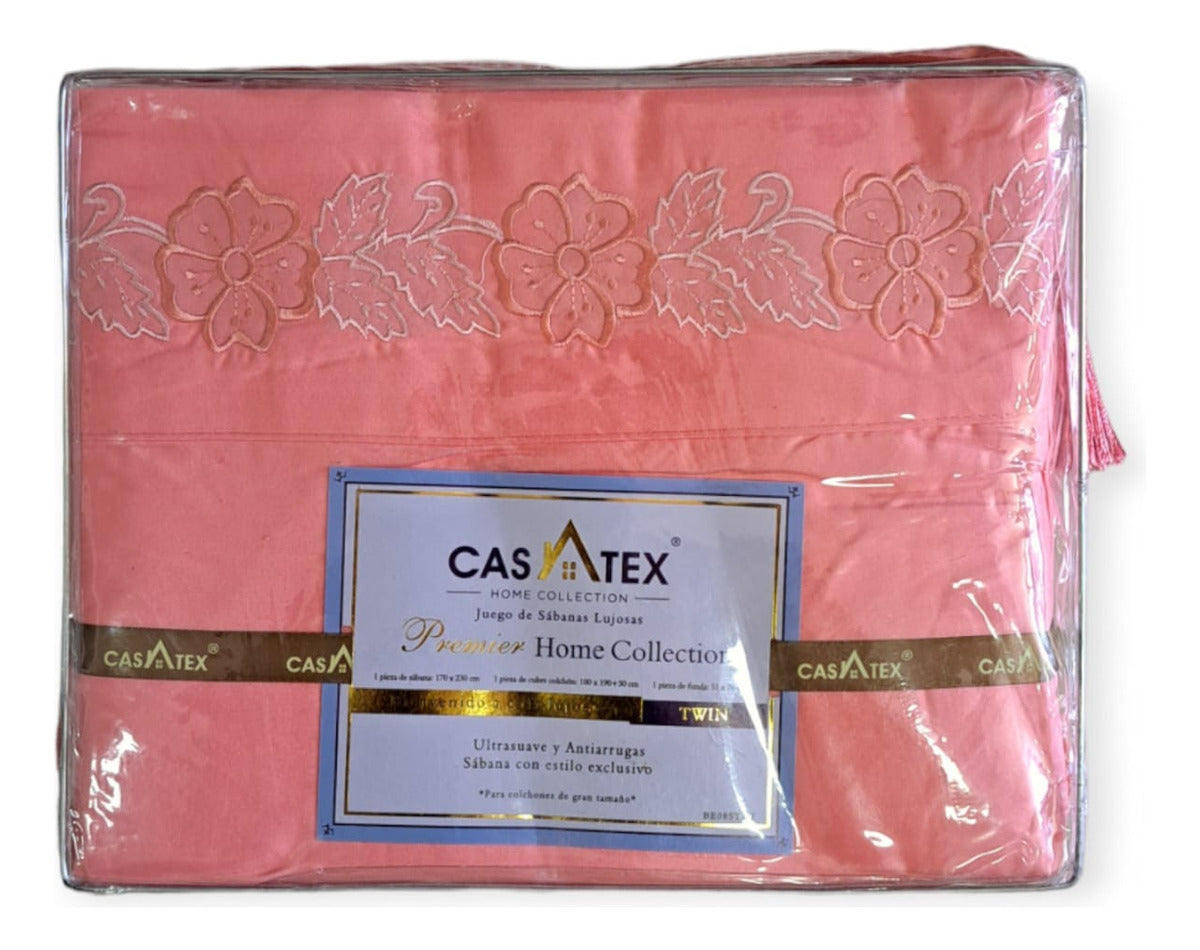 Juego De Sabanas Premium Twin Size 1 Plaza Y Media Casatex
